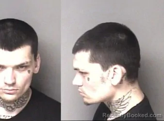 Mugshot of Levi Otis McCutcheon booked in Gaston County, North Carolina on April 9, 2026