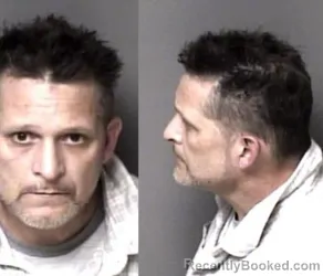 Mugshot of Christopher Ray Harris booked in Gaston County, North Carolina on March 12, 2026