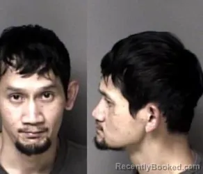 Mugshot of Souksakhone Bourommavong booked in Gaston County, North Carolina on March 5, 2026