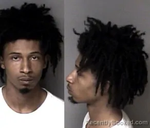 Mugshot of Kamarie Nakosh Booker booked in Gaston County, North Carolina on March 24, 2026