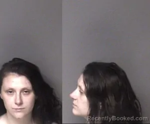 Mugshot of Melia Kaylin Bryant booked in Gaston County, North Carolina on April 3, 2026