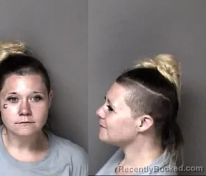 Mugshot of Brittany Rose Davis booked in Gaston County, North Carolina on March 17, 2026