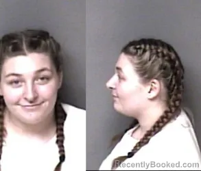 Mugshot of Summer Dean Russell booked in Gaston County, North Carolina on August 25, 2026