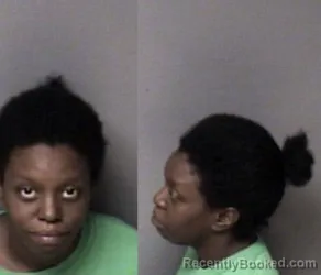 Mugshot of India Monet Hall booked in Gaston County, North Carolina on October 22, 2026