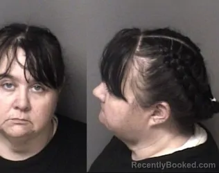 Mugshot of Shawn Elizabeth Styers booked in Gaston County, North Carolina on April 9, 2026