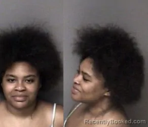 Mugshot of Kamani Alaila Nicole Brooks booked in Gaston County, North Carolina on August 20, 2026