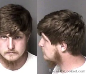 Mugshot of Jacob Sidney Eudy booked in Gaston County, North Carolina on March 20, 2026