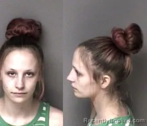 Mugshot of Kaleigh Hannah Starnes booked in Gaston County, North Carolina on June 14, 2026