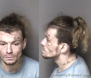 Mugshot of Jacob Lee Chinault booked in Gaston County, North Carolina on April 16, 2026
