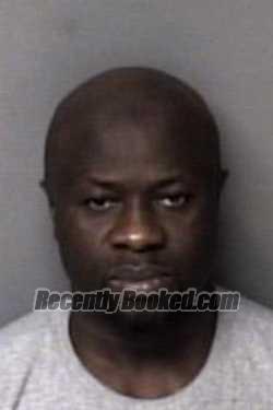 Booking photo from Gaston County, North Carolina