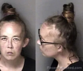 Mugshot of April Nicole Montero booked in Gaston County, North Carolina on August 4, 2026