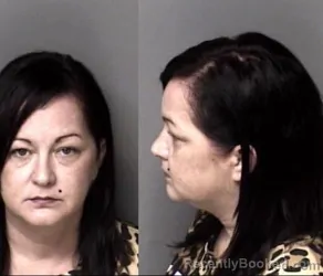 Mugshot of Ashley Dawn Goode booked in Gaston County, North Carolina on March 6, 2026