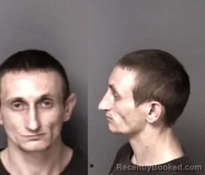 Mugshot of Justin Michael Sexton booked in Gaston County, North Carolina on March 13, 2026