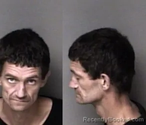 Mugshot of Joshua Ryan Thompson booked in Gaston County, North Carolina on August 20, 2026