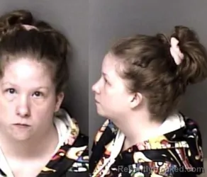 Mugshot of Carrie Amanda Boney booked in Gaston County, North Carolina on March 5, 2026