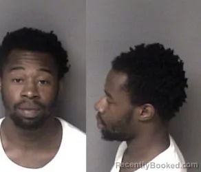 Mugshot of Marcus Demario Gillespie booked in Gaston County, North Carolina on March 31, 2026