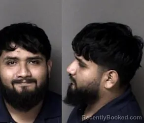 Mugshot of Urias Benitez Martinez booked in Gaston County, North Carolina on March 5, 2026