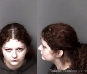 Mugshot of Jordan Elizabeth Byrd booked in Gaston County, North Carolina on March 6, 2026