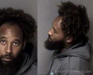 Mugshot of Brandon Hakeem Hunt booked in Gaston County, North Carolina on March 22, 2026