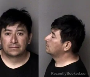 Mugshot of Samuel Olvera-Jardinez booked in Gaston County, North Carolina on March 26, 2026