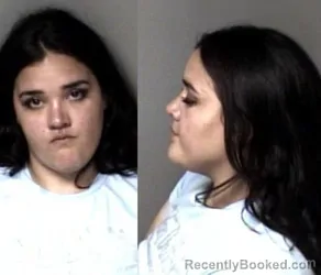 Mugshot of Naomi Angelina Esperanza booked in Gaston County, North Carolina on March 27, 2026