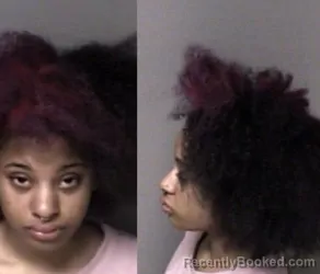 Mugshot of A'tya Arianna Hailey booked in Gaston County, North Carolina on May 28, 2026