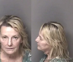 Mugshot of Debra Harris Mulloy booked in Gaston County, North Carolina on April 3, 2026