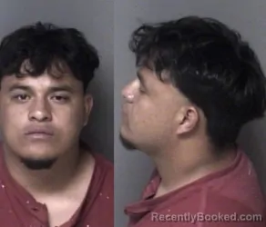 Mugshot of Marco Antonio Peredes Borjas booked in Gaston County, North Carolina on April 6, 2026