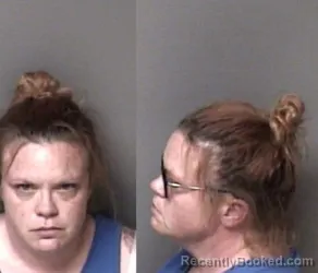 Mugshot of Jacqueline Renee Wood booked in Gaston County, North Carolina on April 16, 2026