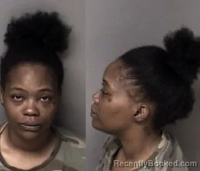 Mugshot of Kadeishia Sharrekka Dunlap booked in Gaston County, North Carolina on May 3, 2026