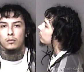 Mugshot of Diego Renee Rios booked in Gaston County, North Carolina on October 19, 2026