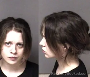 Mugshot of Katarina Marie Papazoglou booked in Gaston County, North Carolina on June 5, 2026