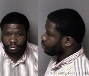 Mugshot of Rakin Lavon Sanders booked in Gaston County, North Carolina on June 1, 2026