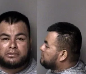 Mugshot of Omar Marin Vargas booked in Gaston County, North Carolina on June 7, 2026