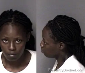 Mugshot of Nashay Tyshequa Mackins booked in Gaston County, North Carolina on June 11, 2026