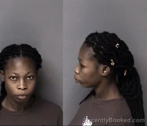 Mugshot of Miguerla Bernard booked in Gaston County, North Carolina on June 22, 2026