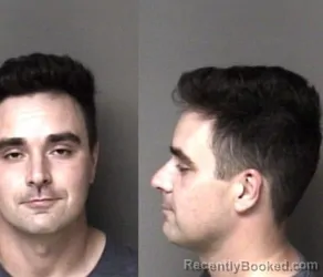 Mugshot of Bradley Daniel James booked in Gaston County, North Carolina on August 2, 2026