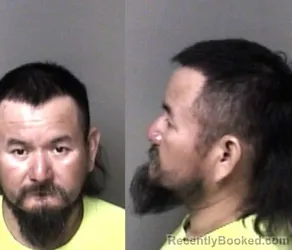 Mugshot of Bonifacio Ancelmo Abasolo booked in Gaston County, North Carolina on August 3, 2026
