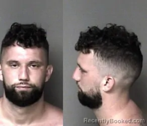 Mugshot of Brandon Allan Knorr booked in Gaston County, North Carolina on August 5, 2026