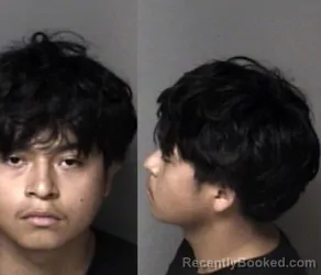 Mugshot of Geovanni Aldair Diaz Flores booked in Gaston County, North Carolina on August 5, 2026