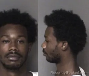 Mugshot of Jamont Collins booked in Gaston County, North Carolina on August 6, 2026