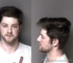 Mugshot of Luke Edward Lockburner booked in Gaston County, North Carolina on August 6, 2026