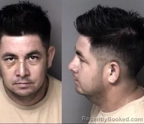 Mugshot of Daniel Acevedo-Bautista booked in Gaston County, North Carolina on August 7, 2026