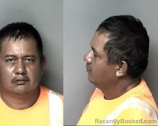 Mugshot of Santiago Jimenez Ruiz booked in Gaston County, North Carolina on August 7, 2026
