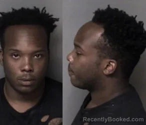 Mugshot of Kristofer Davieon Lamar Campbell booked in Gaston County, North Carolina on August 13, 2026