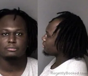 Mugshot of Akinyele Lumumba Crawford booked in Gaston County, North Carolina on August 14, 2026