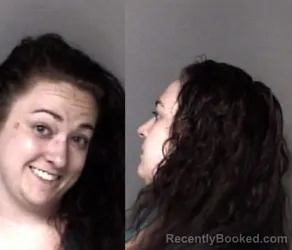 Mugshot of Alison Marie Grover booked in Gaston County, North Carolina on August 16, 2026