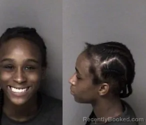 Mugshot of R'moni Elizabeth Dixon booked in Gaston County, North Carolina on August 16, 2026