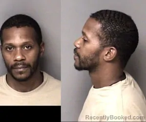 Mugshot of Dominique Karl Gaddy booked in Gaston County, North Carolina on August 22, 2026