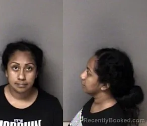 Mugshot of Maria Guadalupe Garcia booked in Gaston County, North Carolina on August 23, 2026